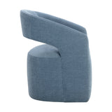 Loryn Wheeled Dining Armchair FURNITURE - dining chair Sunpan