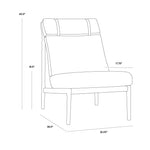 Eliiana Lounge Chair FURNITURE - lounge chair Sunpan