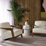 Brie Side Table FURNITURE - outdoor benches & ottoman Sunpan