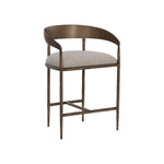 Zanora Counter Stool FURNITURE - counter stool Sunpan Zenith Taupe Grey