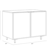 Omar Sideboard FURNITURE - sideboard Sunpan
