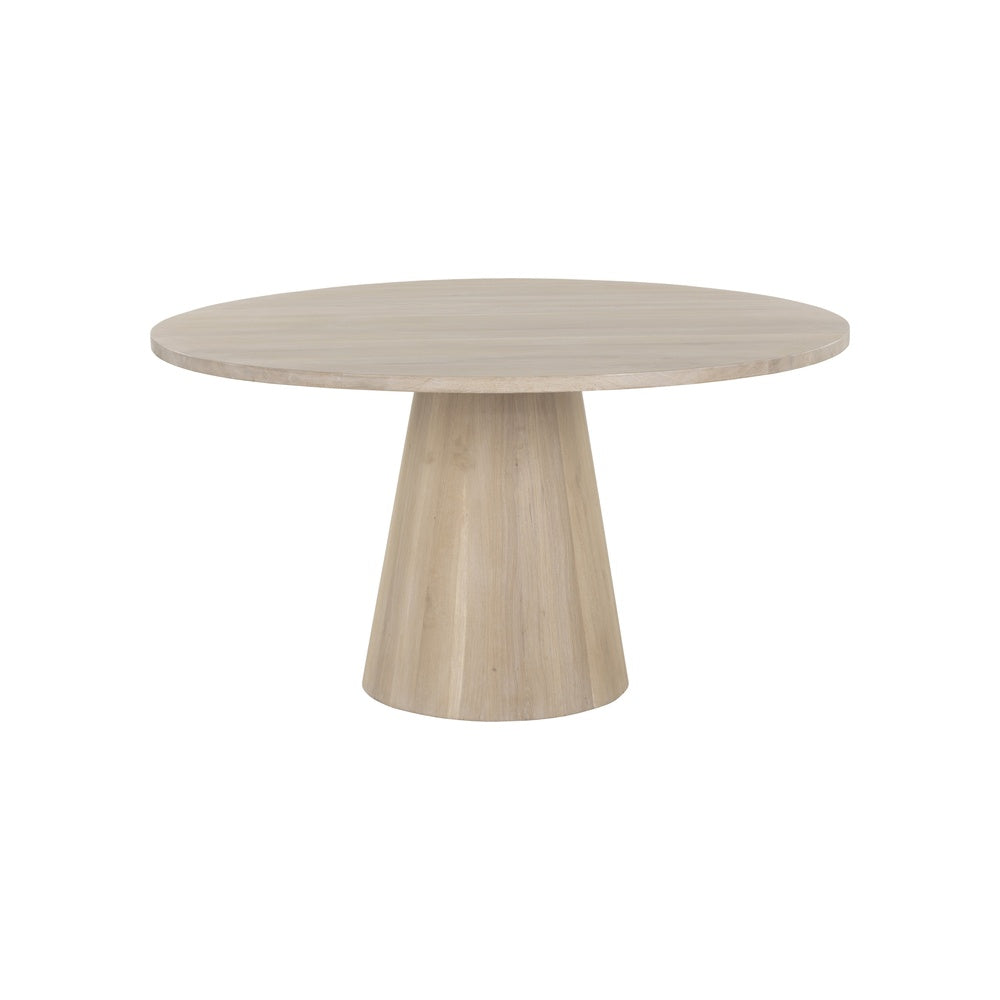 Elira Round Dining Table FURNITURE - dining table Sunpan Light Oak
