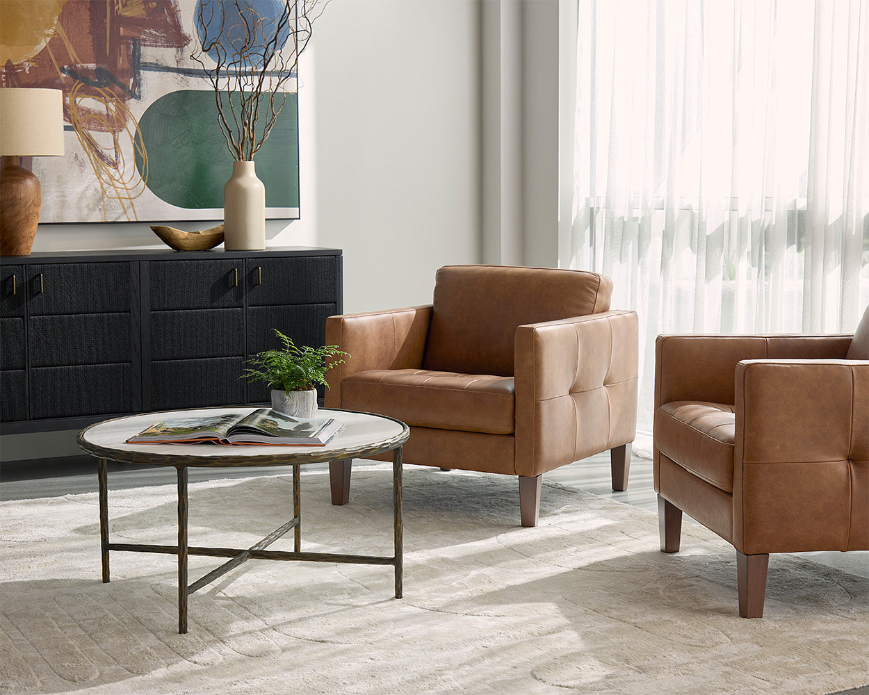 Karmilo Armchair FURNITURE - lounge chair Sunpan