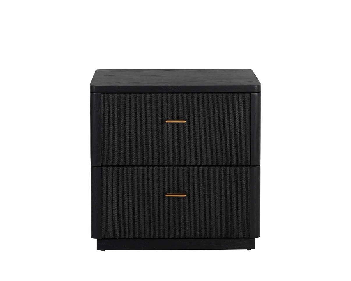 Etiron Nightstand FURNITURE - night stand Sunpan Black
