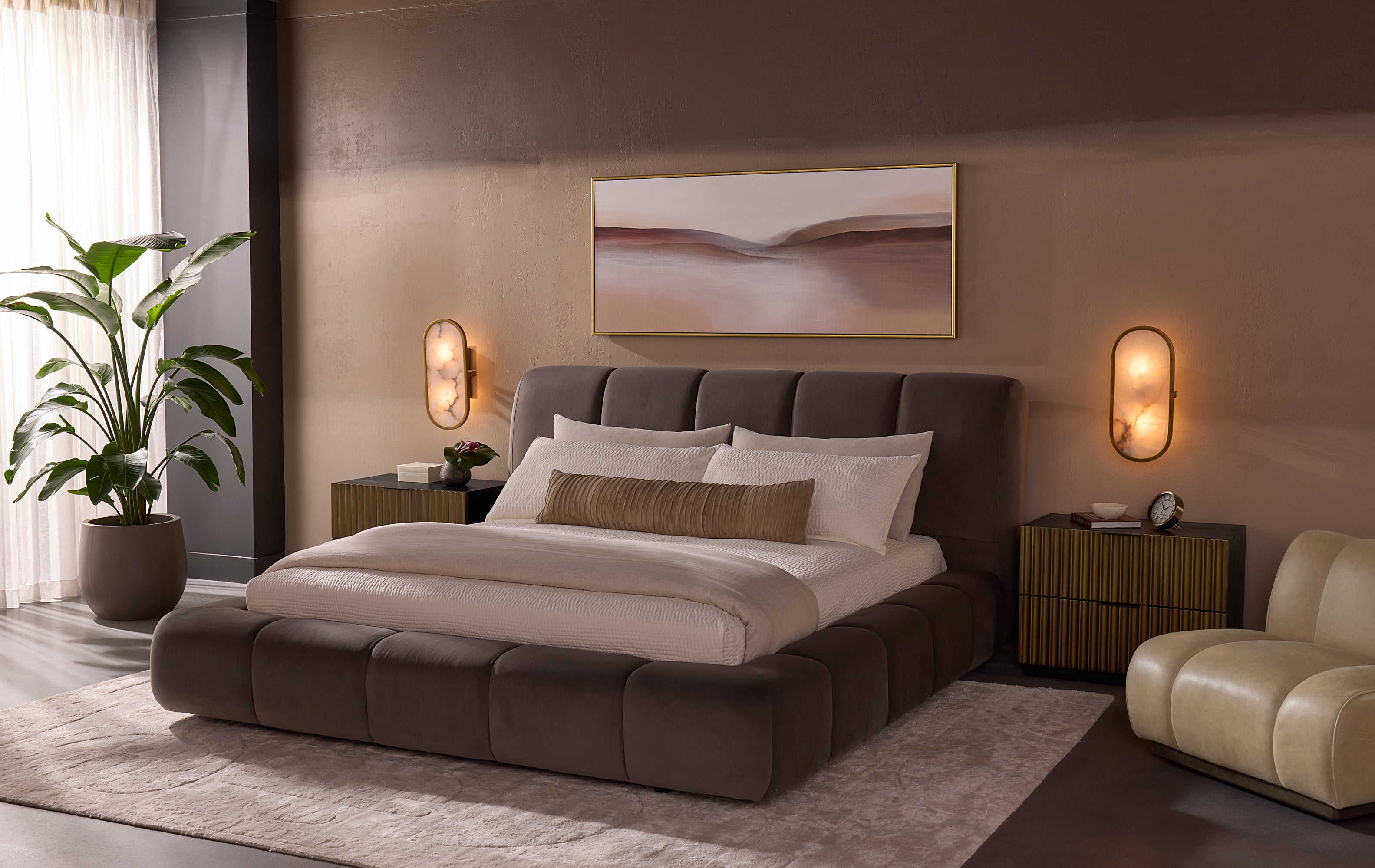 Blaire Swivel Lounge Chair FURNITURE - lounge chair Sunpan