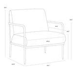 Lathor Lounge Chair FURNITURE - lounge chair Sunpan