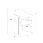 Anaia Dining Armchair FURNITURE - dining chair Sunpan