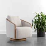 Taslin Swivel Lounge Chair FURNITURE - lounge chair Sunpan