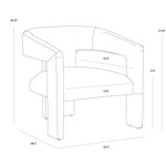Corben Lounge Chair FURNITURE - lounge chair Sunpan