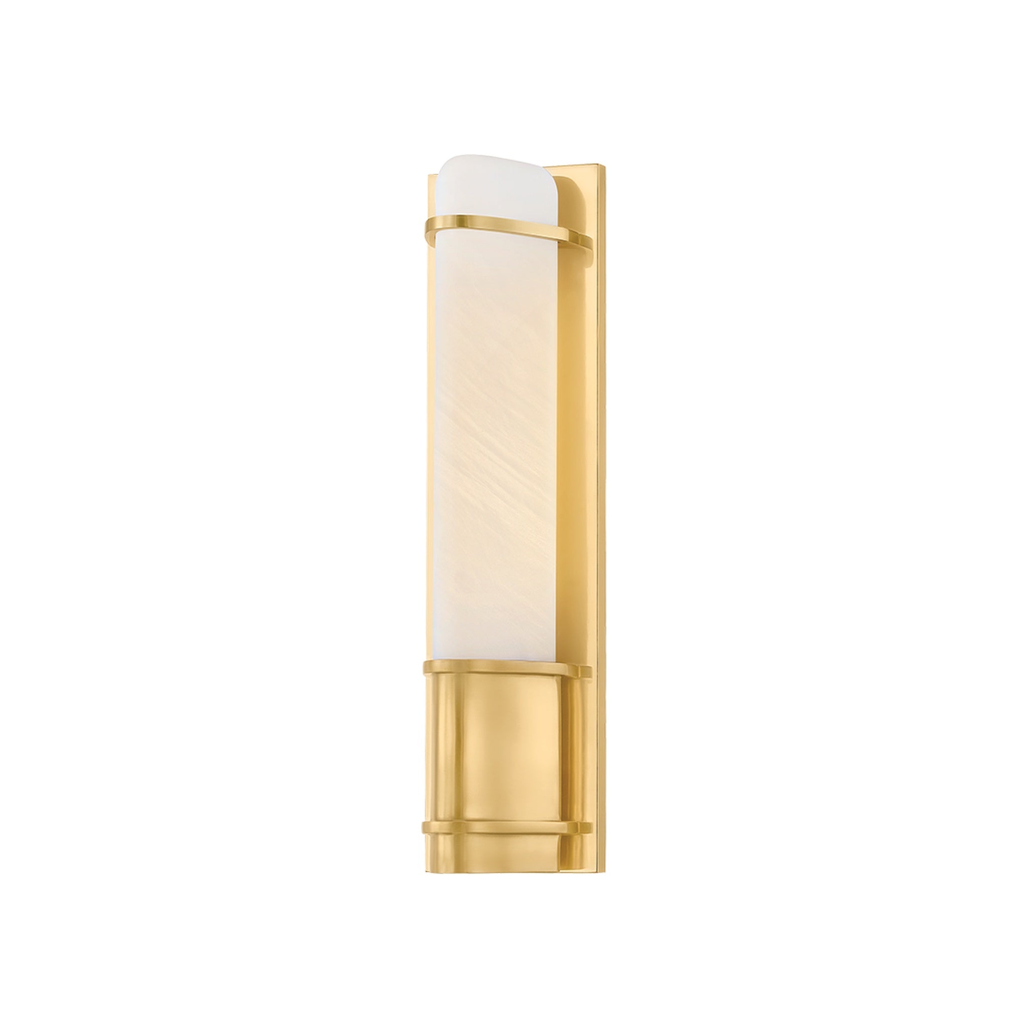 Tottenville Wall Sconce, Aged Brass Small