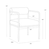 Alani Dining Armchair FURNITURE - dining chair Sunpan