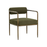 Alani Dining Armchair FURNITURE - dining chair Sunpan Copenhagen Olive