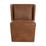 Almira Wheeled Dining Chair FURNITURE - dining chair Sunpan