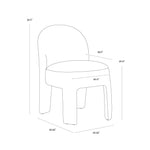 Myrta Dining Chair FURNITURE - dining chair Sunpan