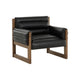 Vintage Black Night Leather