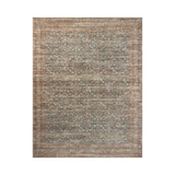 Loloi Heritage Blue / Rust Rug