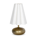 Cassidy Mini Lamp LIGHITING - table lamp Regina Andrew White Linen