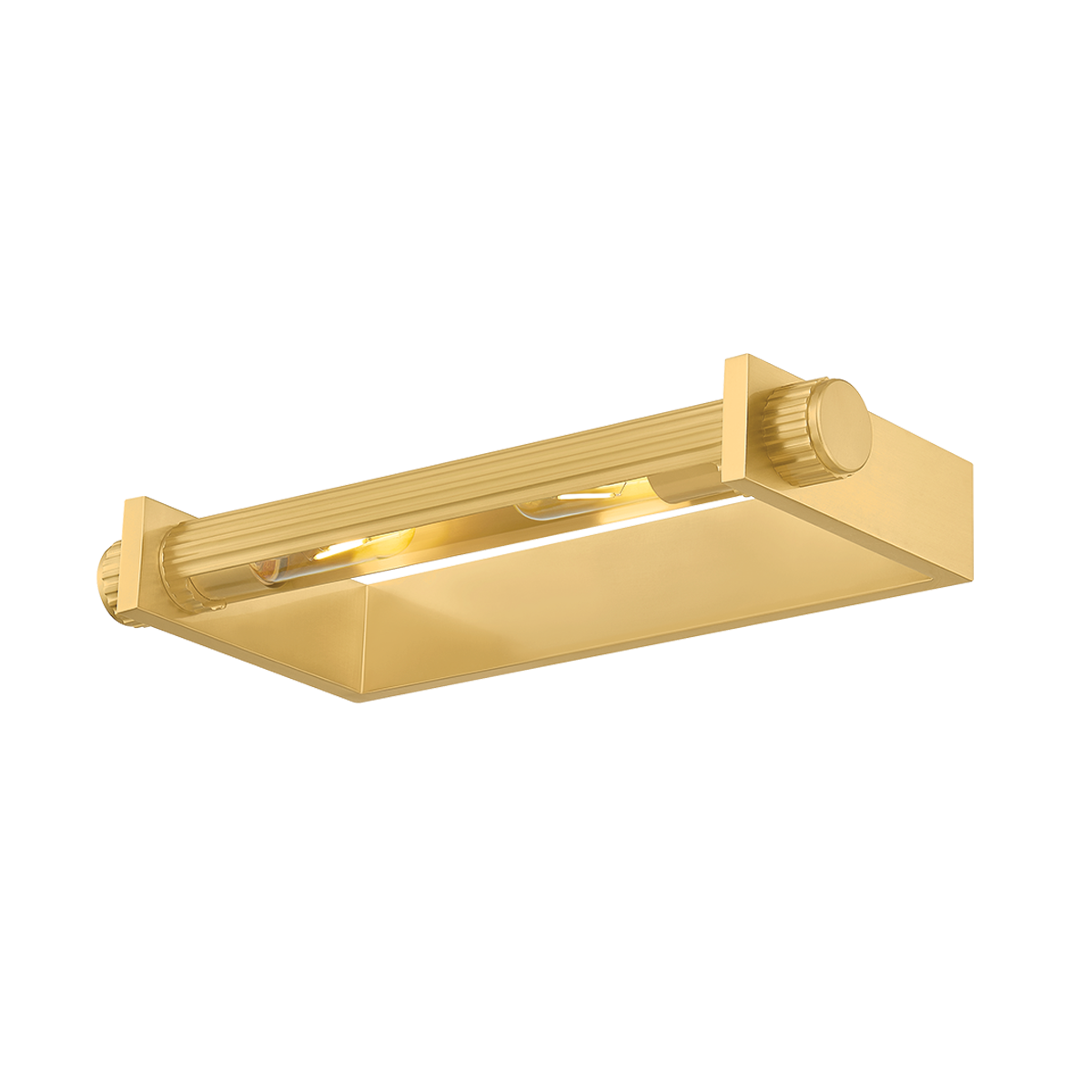 Judd Picture Light, Aged Brass Small