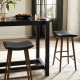 Unity Bar & Counter Stool - Distressed Black