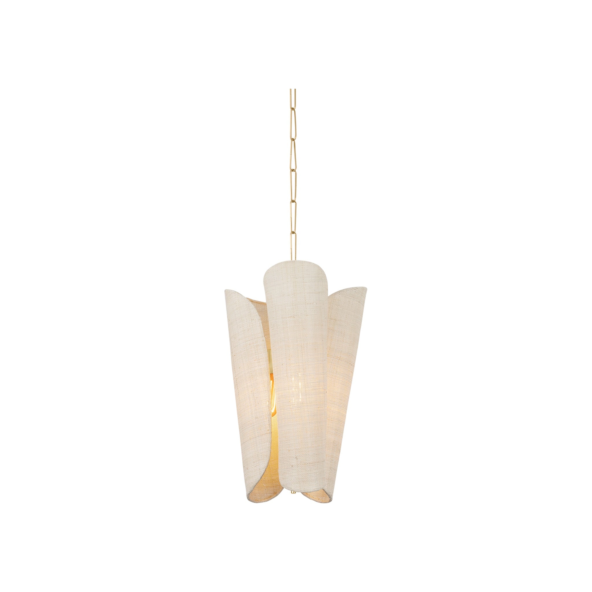 Springhill Pendant, Gold Leaf Small