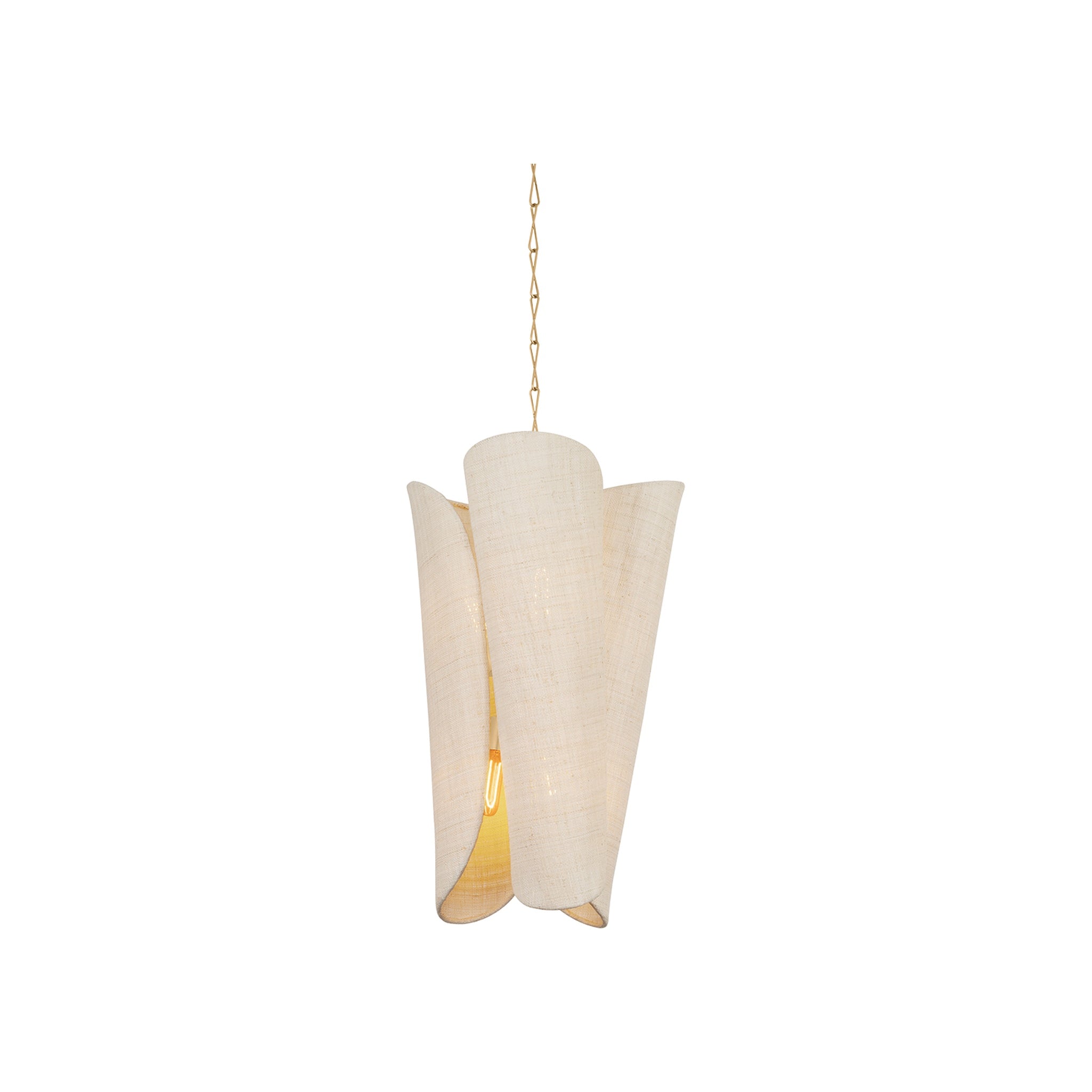 Springhill Pendant, Gold Leaf Large