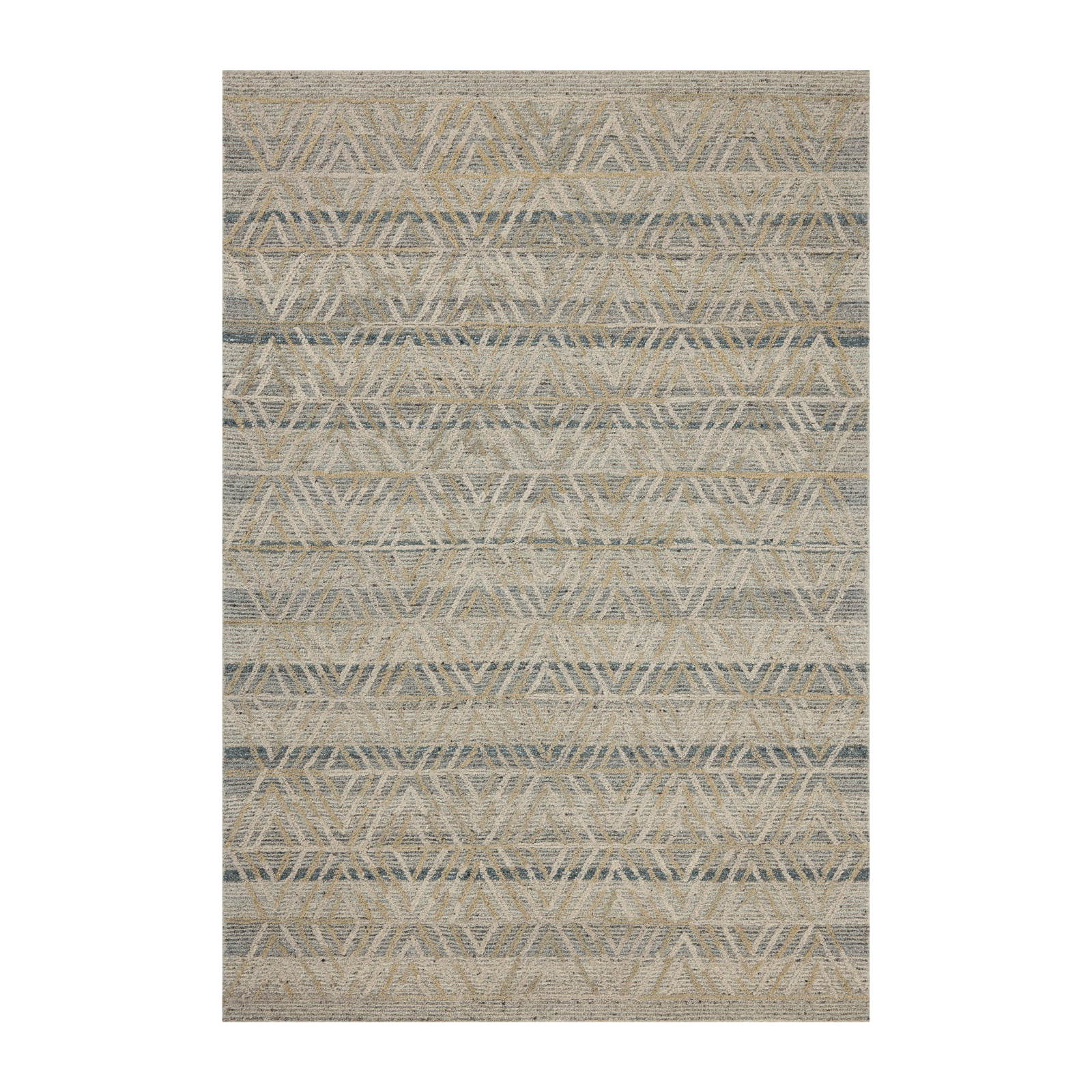 Loloi Elias Fog / Natural Rug 1- RUGS - wool Loloi 18" x 18" sample