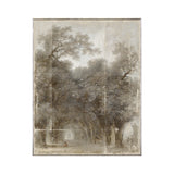 IN STORE - "A Shaded Avenue" Glass Framed Art Print ARTWORK - in store Celadon Art