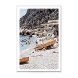 FLOOR MODEL - "1959 Capri I" by Toni Frissell Framed Art Print - 21" x 31" IN STORE - sale art Celadon Art