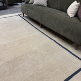 FLOOR MODEL - Nate Berkus Serge Bordered Wool Cozy Area Rug - 8'6" x 11'6" RUGS - floor model Dash & Albert