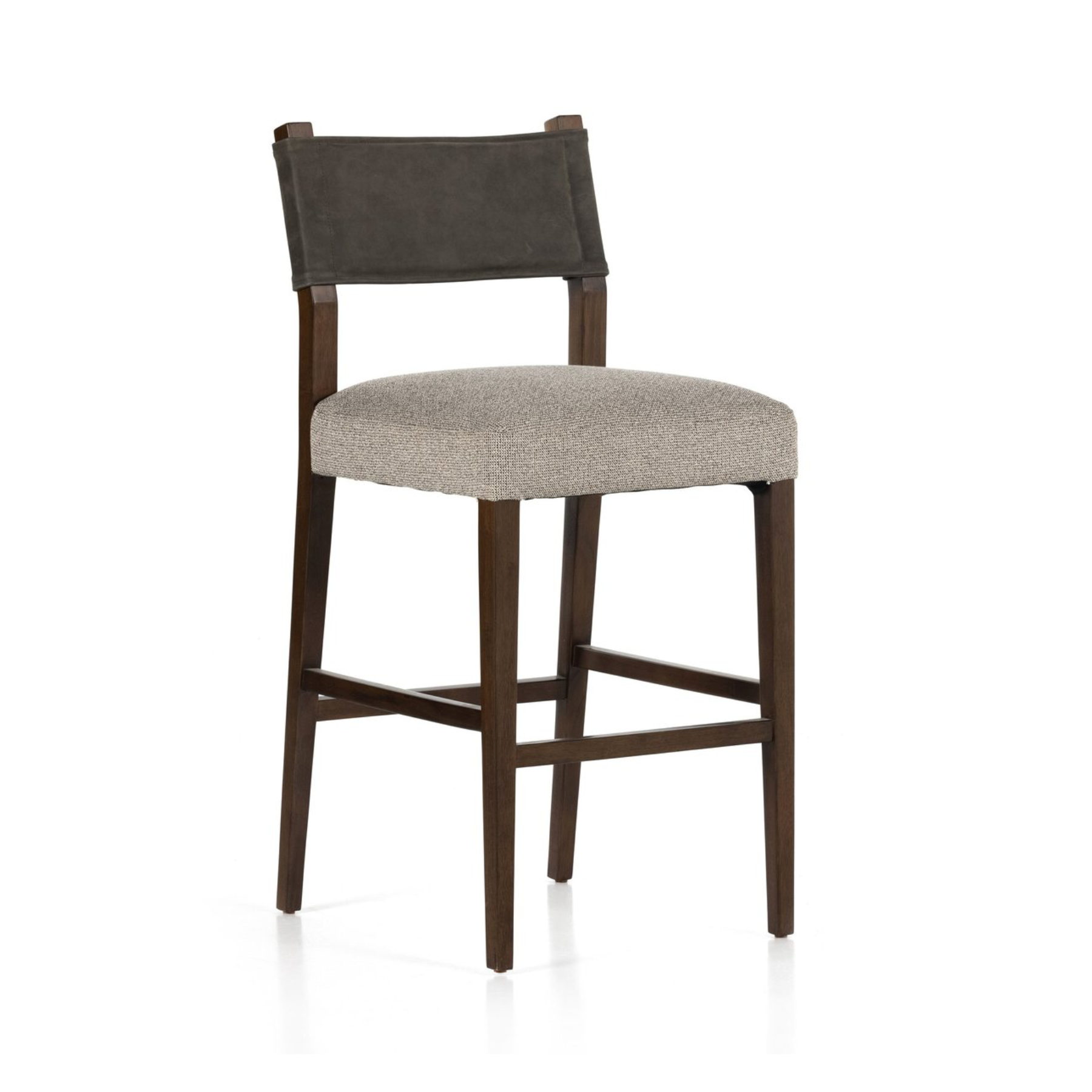 Ferris Bar Stool - Charcoal 12 - a - FURNITURE - bar/counter stool Four Hands