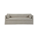 Natural Maddy 90" Slipcover Sofa