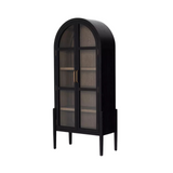 Tulia Cabinet - Matte Black - Rug & Weave