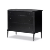 FLOOR MODEL - Lennon 3 Drawer Dresser - Black Iron