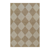 Willa Beige Harlequin Rug