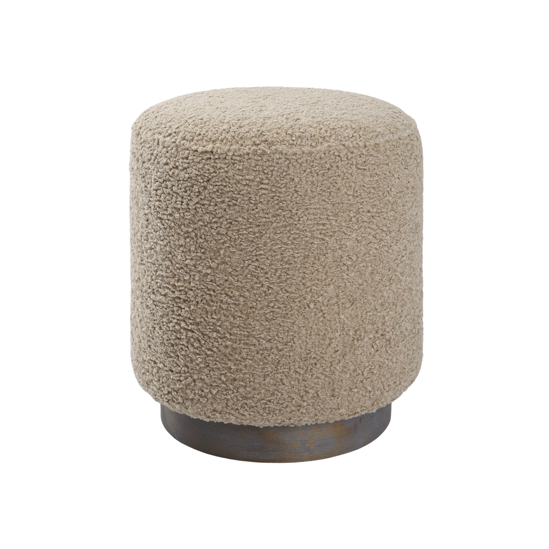 Aviana Ottoman Latte, Aviana Ottoman 6 ottoman Latte Boucle