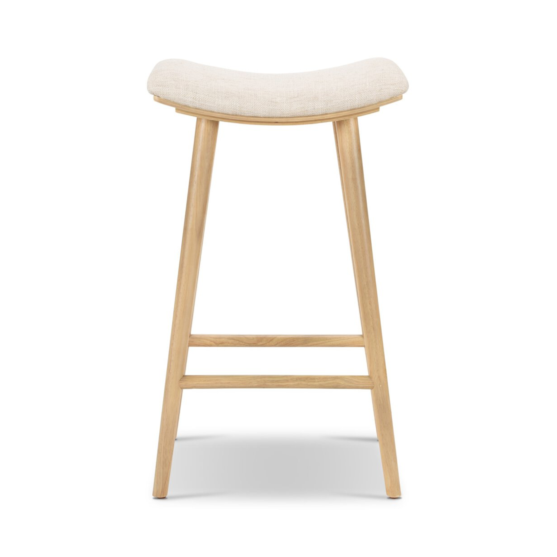 Union Saddle Bar Stool FURNITURE - bar/counter stool Four Hands Essence Natural/Natural Ash