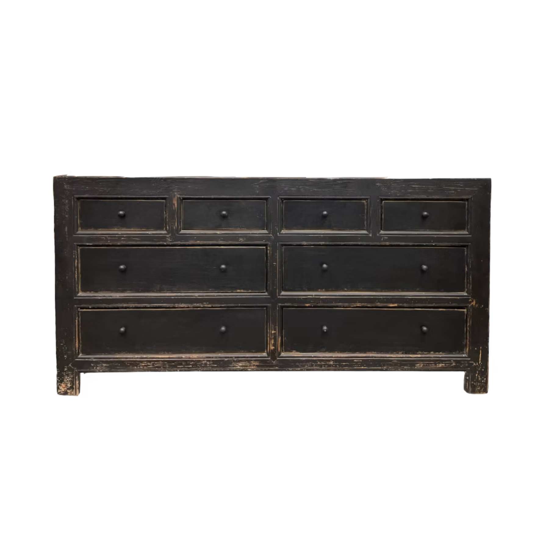 Ronan Reclaimed Wood Dresser, Weathered Black