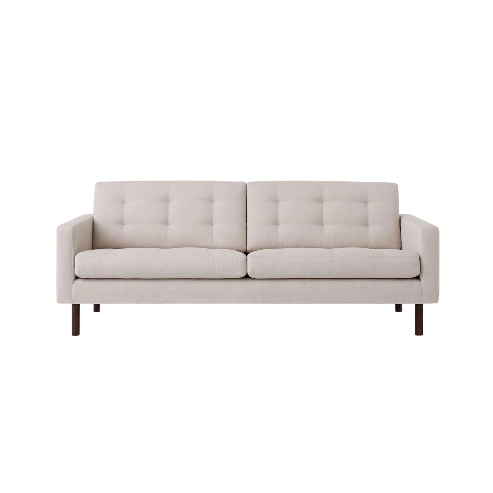 Joan 83" Tufted Sofa 1 - FURNITURE - sofa EQ3 Panama Natural