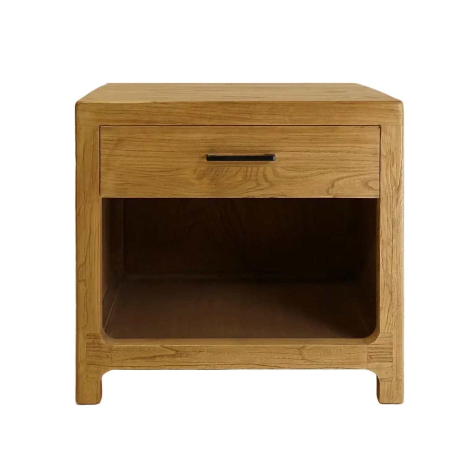 Rue Reclaimed Nightstand 5-VINTAGE -table Hauer Market single Natural