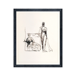 "Feminine Reflections II" Framed Art Print ARTWORK - framed print Celadon Art