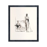 "Feminine Reflections II" Framed Art Print ARTWORK - framed print Celadon Art
