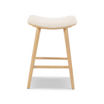 Union Saddle Counter Stool FURNITURE - bar/counter stool Four Hands Essence Natural/Natural Ash