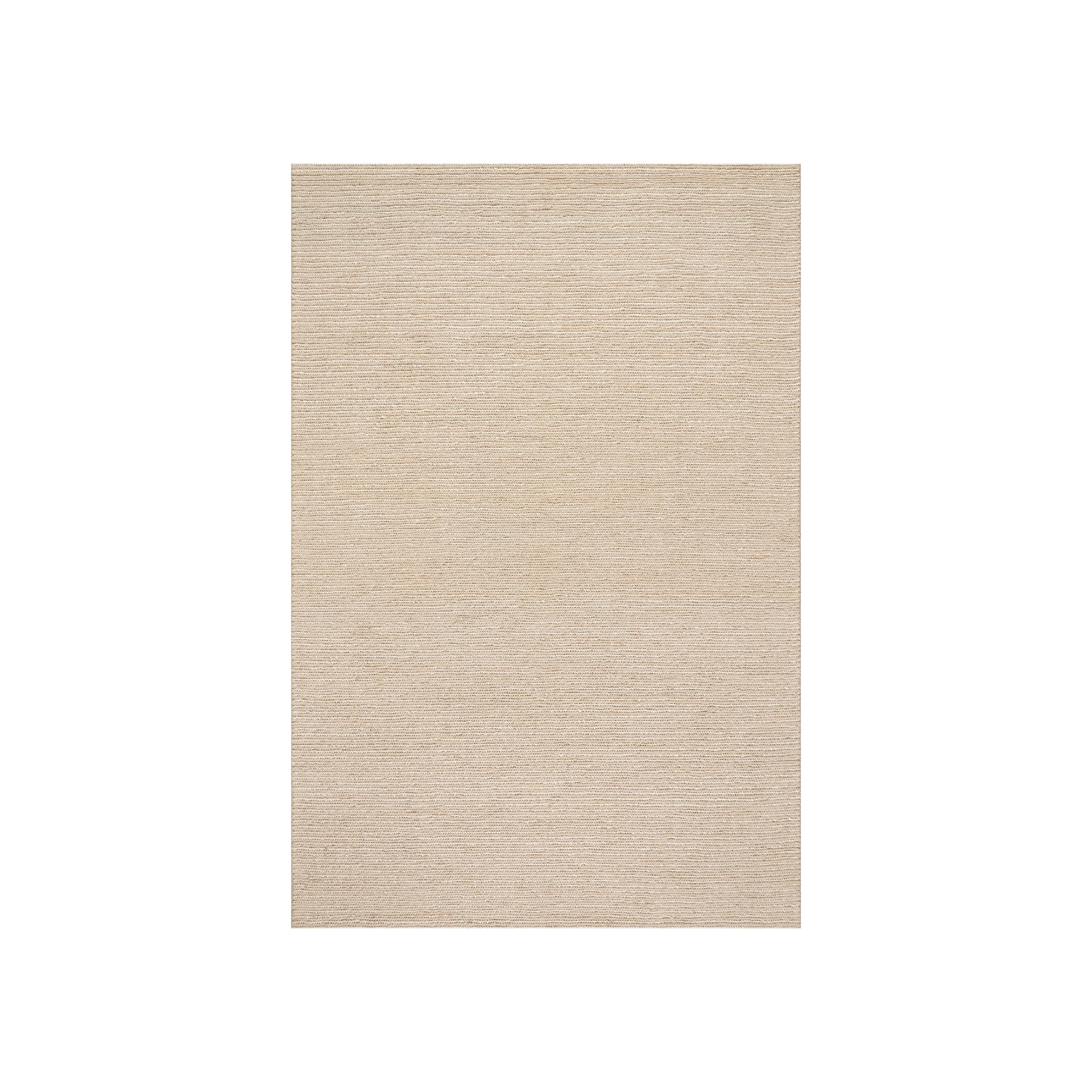 Hades Soumak Jute Rug, Ivory 2' x 3'