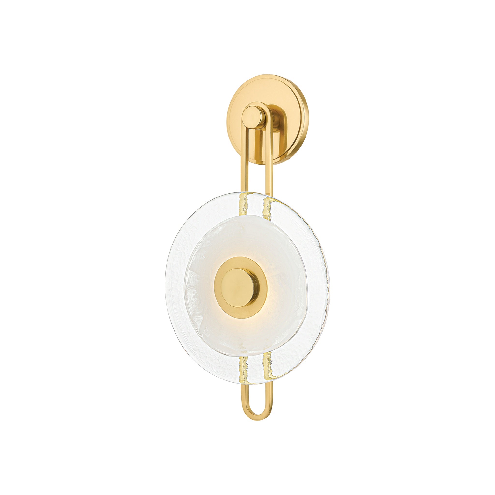 Keuka Park Wall Sconce, Aged Brass