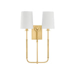 Glenmont Wall Sconce LIGHTING - wall sconce Hudson Valley Lighting Aged Brass Large