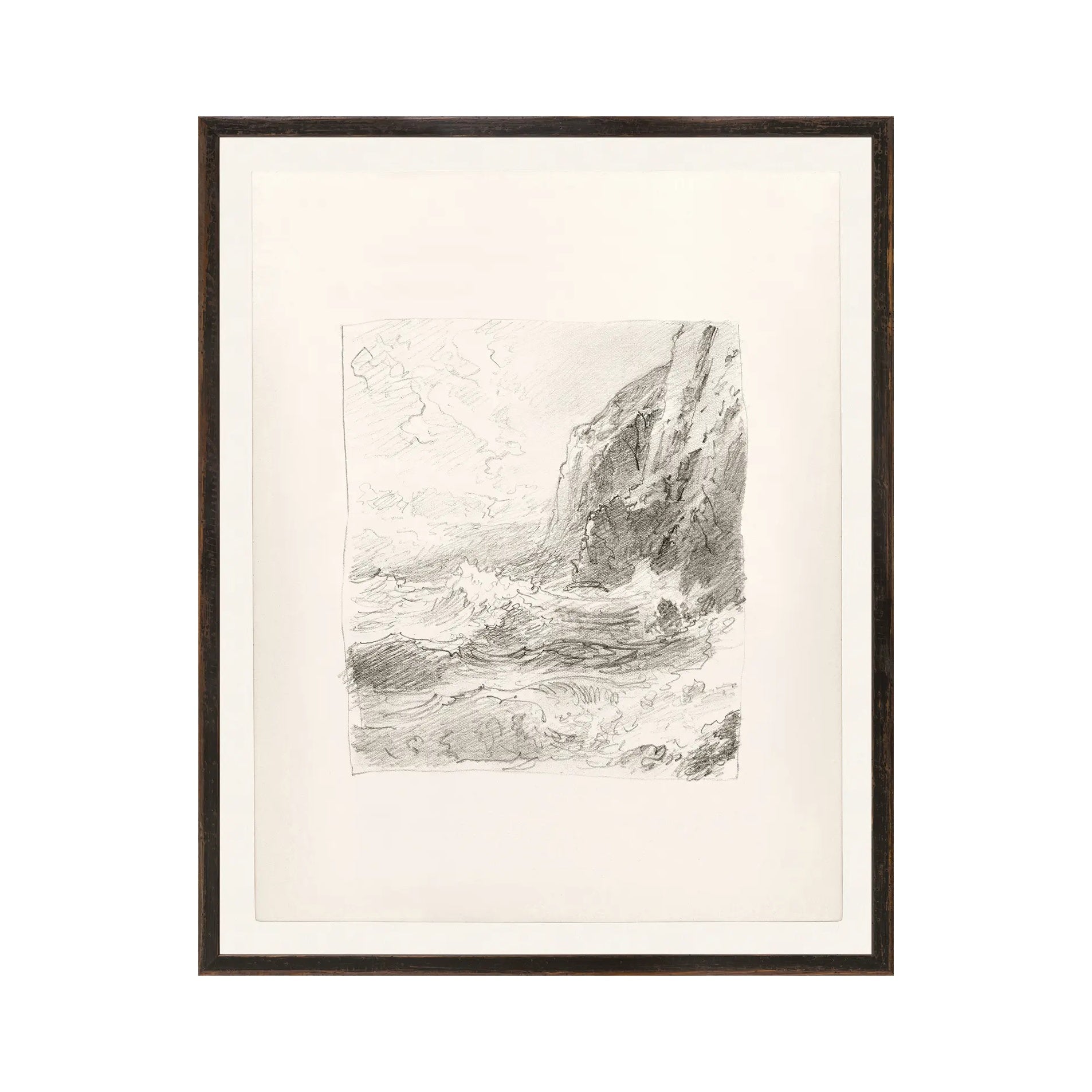 "High Cliff" Framed Art Print ARTWORK - framed print Celadon Art