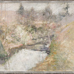 "1890 Hemlock Pond" Framed Art Print ARTWORK - framed print Celadon Art Medium