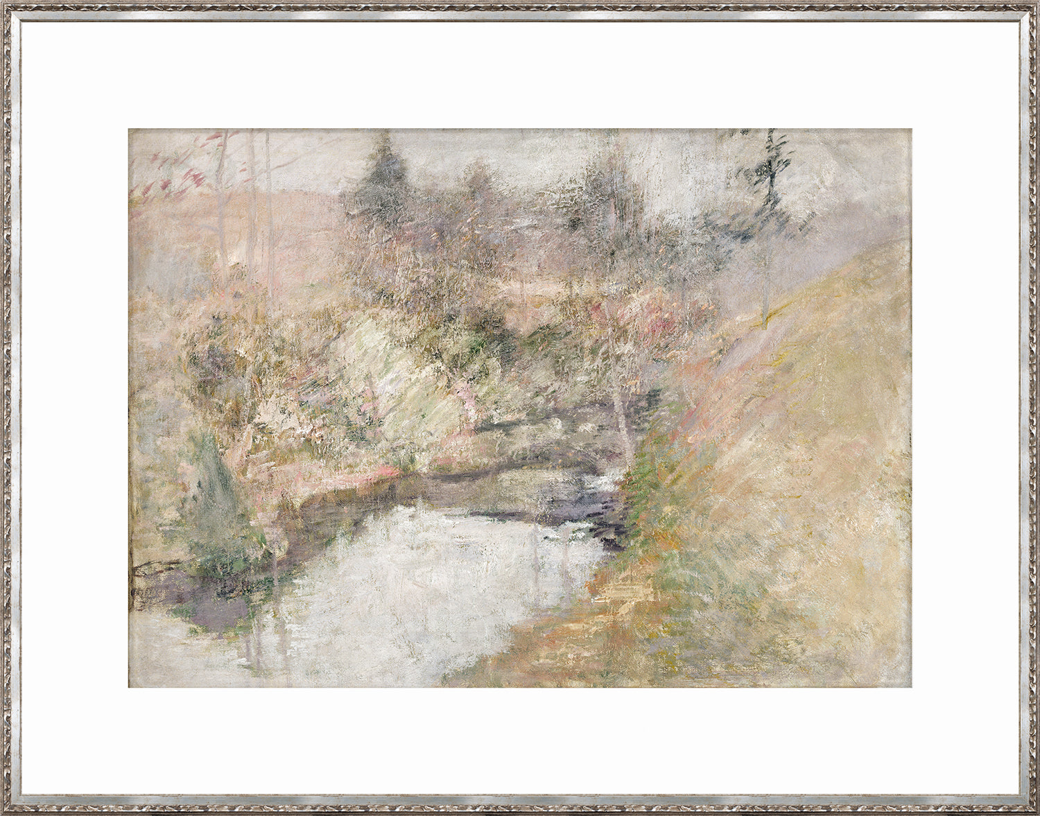 "1890 Hemlock Pond" Framed Art Print ARTWORK - framed print Celadon Art Large