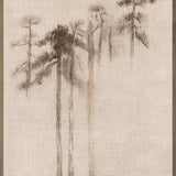 "Ink Wash Pines" Framed Art Print ARTWORK - framed print Celadon Art Large