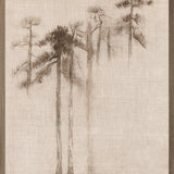 "Ink Wash Pines" Framed Art Print ARTWORK - framed print Celadon Art Small